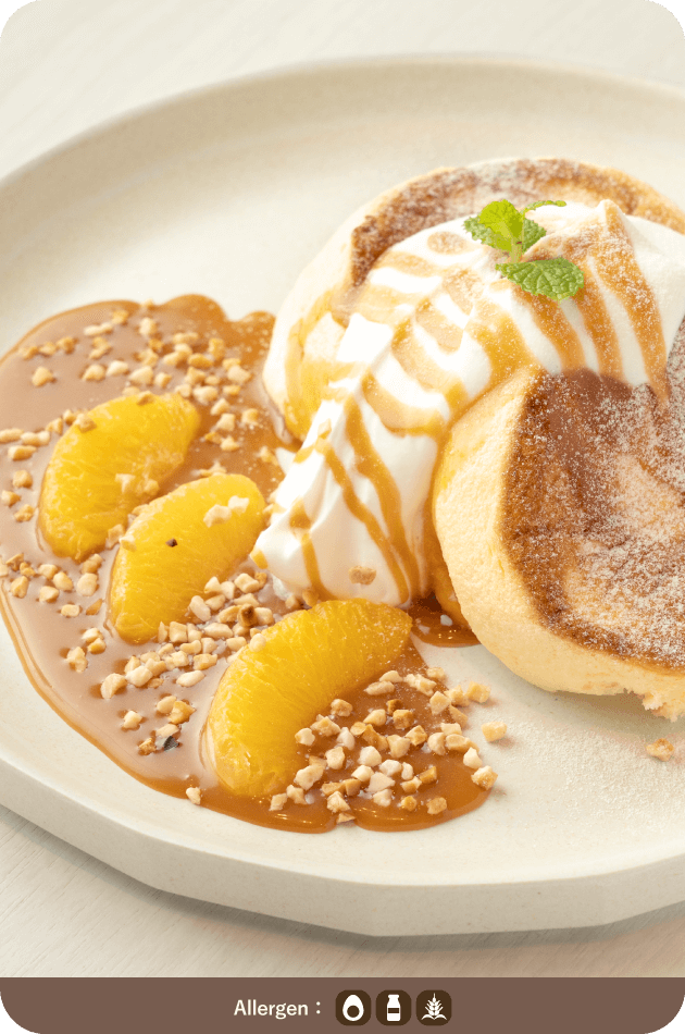 キャラメルパンケーキ